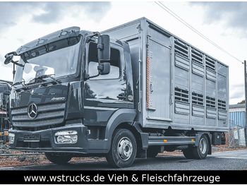 Gyvulių pervežimo sunkvežimis Mercedes-Benz 821L" Neu" gebr. Finkl Einstock Vollalu: foto 1