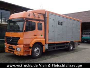 Gyvulių pervežimo sunkvežimis Mercedes-Benz Axor 1833 2 Stock Michieletto: foto 1