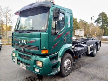 Konteineris-vežimus/ Sukeisti kūną sunkvežimis SISU E11 M K-PP-6x2: foto 1
