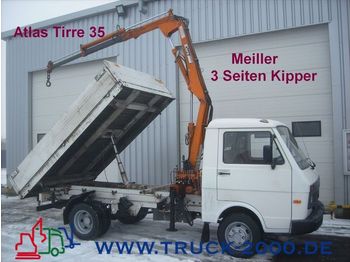 VW LT 55 3 Seiten Kipper+AtlasTirre35 faltbar 2,7t. - Savivartis sunkvežimis