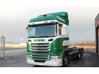 Konteineris-vežimus/ Sukeisti kūną sunkvežimis Scania R400LB6X2*4MNB: foto 1