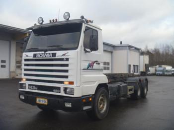 Konteineris-vežimus/ Sukeisti kūną sunkvežimis Scania R 143 HL 6X4: foto 1