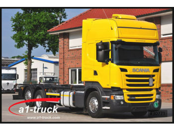 Konteineris-vežimus/ Sukeisti kūną sunkvežimis Scania R 450 LB6x2 MNB,Topline, Euro 6, Standklima, Ret: foto 1