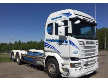 Konteineris-vežimus/ Sukeisti kūną sunkvežimis Scania R-serie: foto 1