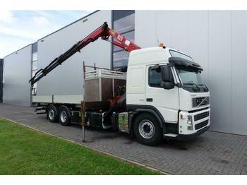 Platforminis/ Bortinis sunkvežimis Volvo FM300 6X2 GLOBETROTTER HMF1820 K3 EURO 4: foto 1