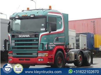 Vilkikas Scania R124.420 cr19 6x2/4 manual: foto 1