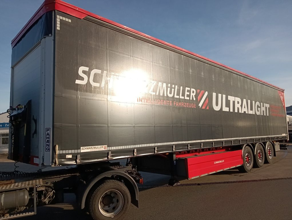 Schwarzmüller 3-A-ULTRALIGHT-Pal-Kiste Liftachse SAF 5680kgTÜV  - Tentinė puspriekabė: foto 5