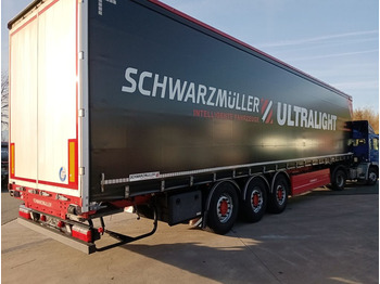 Schwarzmüller 3-A-ULTRALIGHT-Pal-Kiste Liftachse SAF 5680kgTÜV  - Tentinė puspriekabė: foto 3